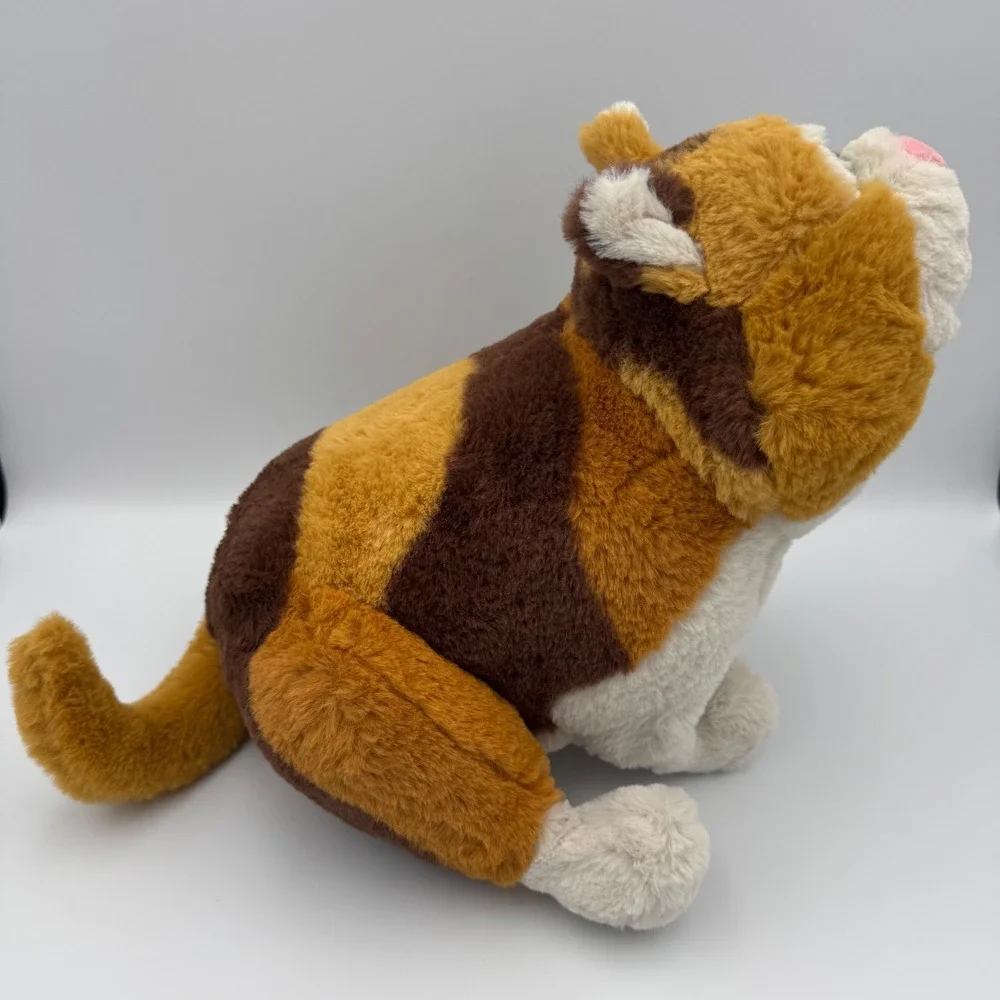 Disney Pixar Cat Soul Mr. Mittens Small Calico Orange Brown White Soft